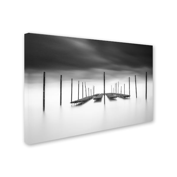 Christophe Staelens 'The Oyster Bar' Canvas Art,16x24